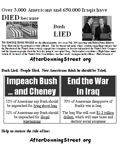 Newly Updated AfterDowningStreet Flyer: Print and Make Copies