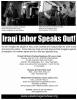 Iraqi Labor Tour