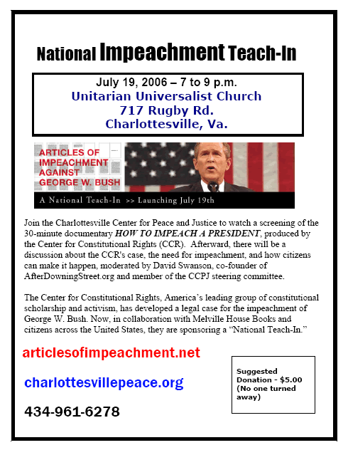 Impeachment Teach-In